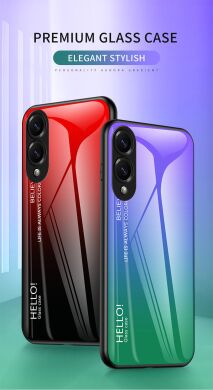 Защитный чехол Deexe Gradient Color для Samsung Galaxy S25 Edge (S937) - Black