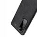 Защитный чехол Deexe Leather Cover для Samsung Galaxy S20 FE (G780) - Black. Фото 4 из 14
