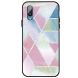 Захисний чохол Deexe Marble Series для Samsung Galaxy A02 (A022) - Colorful Shapes