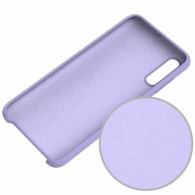 Защитный чехол Deexe Silicone Case для Samsung Galaxy A70 (A705) - Purple