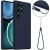 Захисний чохол Deexe Silicone Case with MagSafe для Samsung Galaxy S25 Ultra (S938) - Dark Blue