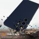 Захисний чохол Deexe Silicone Case with MagSafe для Samsung Galaxy S25 Ultra (S938) - Dark Blue