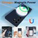 Захисний чохол Deexe Silicone Case with MagSafe для Samsung Galaxy S25 Ultra (S938) - Dark Blue