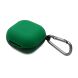 Захисний чохол Deexe Silky Silicone для Samsung Galaxy Buds Live / Buds Pro / Buds 2 / Buds 2 Pro / Buds FE - Green