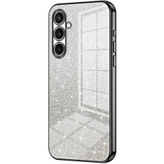 Захисний чохол Deexe Sparkles Cover для Samsung Galaxy A57 (A576) - Black