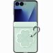 Защитный чехол DUX DUCIS Luvy Series для Samsung Galaxy Flip 8 - Light Green. Фото 2 из 10