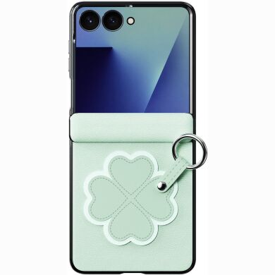 Защитный чехол DUX DUCIS Luvy Series для Samsung Galaxy Flip 8 - Light Green