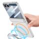 Защитный чехол GKK Magnetic Shell для Samsung Galaxy Flip 7 - Silver. Фото 2 из 9