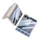 Защитный чехол GKK Magnetic Shell для Samsung Galaxy Flip 7 - Silver. Фото 8 из 9