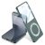 Защитный чехол GKK UltraThin Stand для Samsung Galaxy Flip 7 - Green