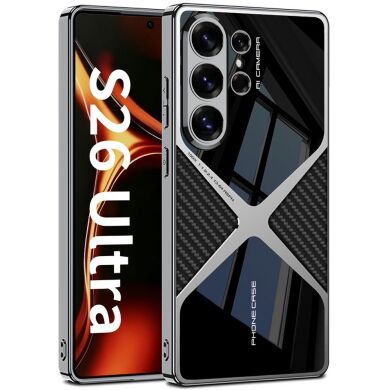Захисний чохол GKK X Shape для Samsung Galaxy S26 Ultra - Silver
