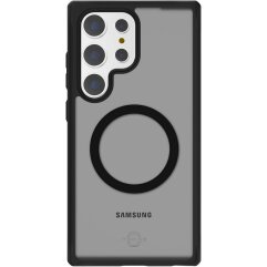 Защитный чехол ItSkins Hybrid R Frost with MagSafe для Samsung Galaxy S24 Ultra (S928) SGGB-HMFRT-BLCK - Black