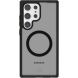 Захисний чохол ItSkins Hybrid R Frost with MagSafe для Samsung Galaxy S24 Ultra (S928) SGGB-HMFRT-BLCK - Black
