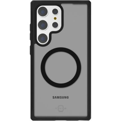 Захисний чохол ItSkins Hybrid R Frost with MagSafe для Samsung Galaxy S24 Ultra (S928) SGGB-HMFRT-BLCK - Black