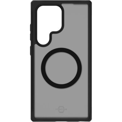 Захисний чохол ItSkins Hybrid R Frost with MagSafe для Samsung Galaxy S24 Ultra (S928) SGGB-HMFRT-BLCK - Black