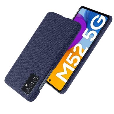 Защитный чехол KSQ Cloth Style для Samsung Galaxy M52 (M526) - Blue