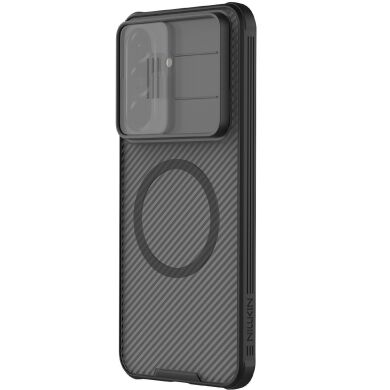 Захисний чохол NILLKIN CamShield Pro Magnetic (Clear Version) для Samsung Galaxy A57 (A576) - Transparent Black