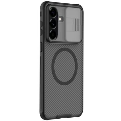 Захисний чохол NILLKIN CamShield Pro Magnetic (Clear Version) для Samsung Galaxy A57 (A576) - Transparent Black