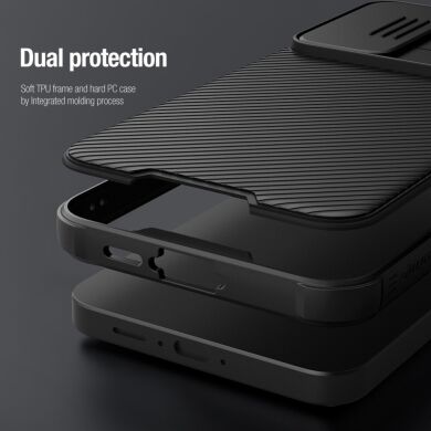 Захисний чохол NILLKIN CamShield Pro Magnetic для Samsung Galaxy A55 (A556) - Black