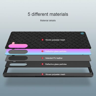 Защитный чехол NILLKIN Shining для Samsung Galaxy Note 10 (N970) - Grey/Black