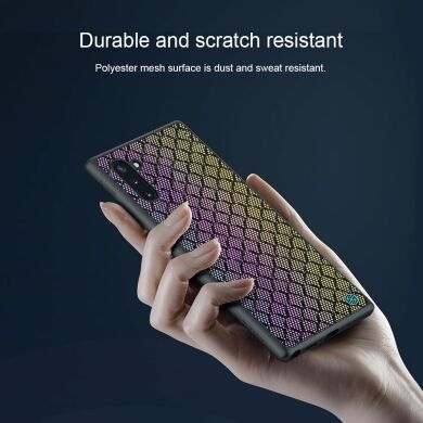 Защитный чехол NILLKIN Shining для Samsung Galaxy Note 10 (N970) - Purple/Gold