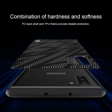 Защитный чехол NILLKIN Shining для Samsung Galaxy Note 10 (N970) - Grey/Black