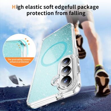 Захисний чохол Reframe Glitter Magnetic Case для Samsung Galaxy S26 Plus (S947) - Black