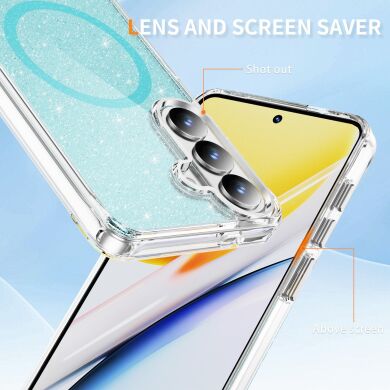 Захисний чохол Reframe Glitter Magnetic Case для Samsung Galaxy S26 Plus (S947) - Black