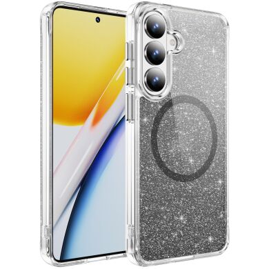 Захисний чохол Reframe Glitter Magnetic Case для Samsung Galaxy S26 Plus (S947) - Black