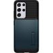 Защитный чехол Spigen Slim Armor для Samsung Galaxy S21 Ultra (G998) ACS02375 - Metal Slate. Фото 4 из 8