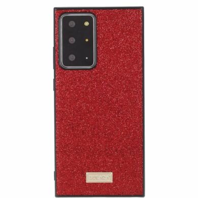 Захисний чохол SULADA Glitter Leather для Samsung Galaxy Note 20 Ultra (N985) - Red