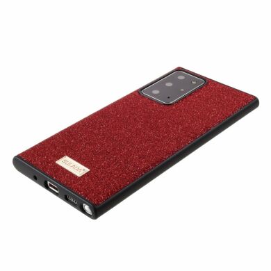 Захисний чохол SULADA Glitter Leather для Samsung Galaxy Note 20 Ultra (N985) - Red