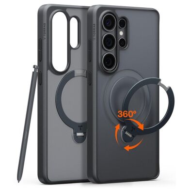 Защитный чехол TORRAS Ostand Q3 Spin (with MagSafe) для Samsung Galaxy S26 Ultra - Black