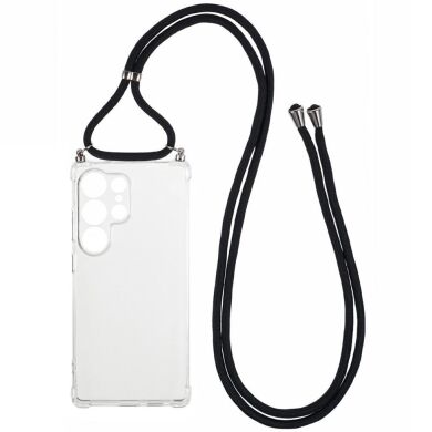 Захисний чохол UniCase AirBag with Strap для Samsung Galaxy S26 Ultra - Transparent