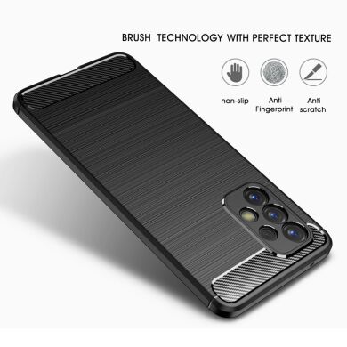 Защитный чехол UniCase Carbon для Samsung Galaxy A73 - Black
