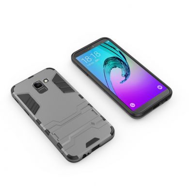Защитный чехол UniCase Hybrid для Samsung Galaxy J6 2018 (J600) - Grey