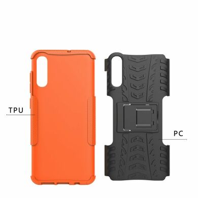 Защитный чехол UniCase Hybrid X для Samsung Galaxy A70 (A705) - Orange