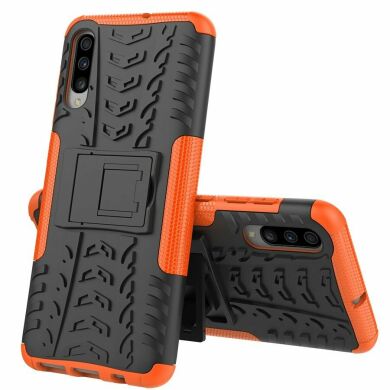Защитный чехол UniCase Hybrid X для Samsung Galaxy A70 (A705) - Orange