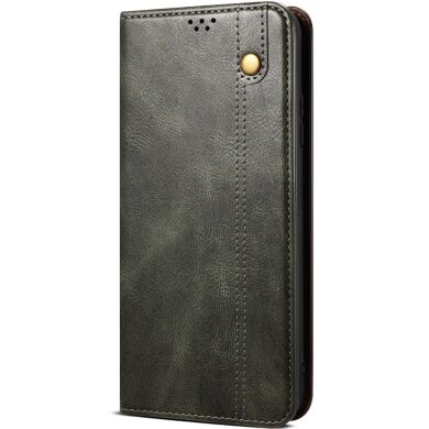 Захисний чохол UniCase Leather Wallet для Samsung Galaxy A37 (A376) - Green