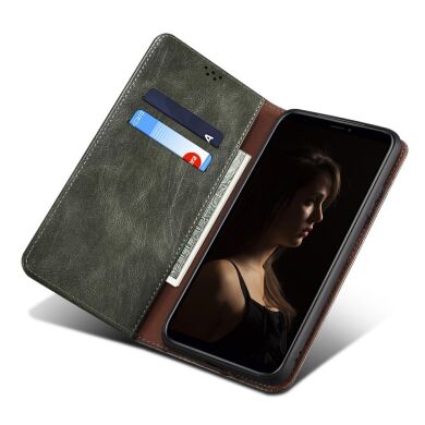 Защитный чехол UniCase Leather Wallet для Samsung Galaxy M14 (M146) - Green