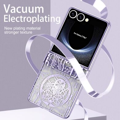 Захисний чохол UniCase Mechanical Legend для Samsung Galaxy Flip 7 - Silver