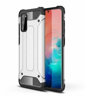 Захисний чохол UniCase Rugged Guard для Samsung Galaxy S20 (G980) - Silver