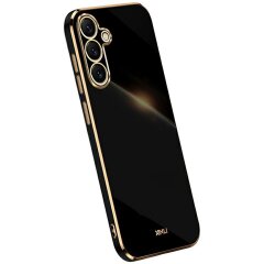 Защитный чехол XINLI Porcelain Design для Samsung Galaxy S25 FE (S731) - Black