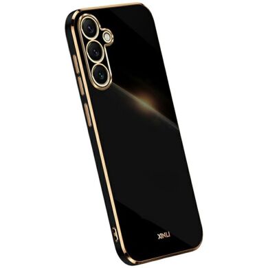 Защитный чехол XINLI Porcelain Design для Samsung Galaxy S25 FE (S731) - Black