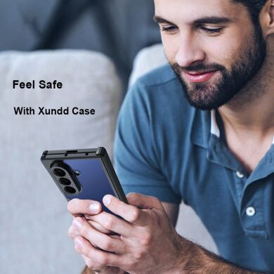 Захисний чохол XUNDD Rugged Case (FF) для Samsung Galaxy Fold 7 - Black