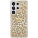 Защитный чехол Guess IML Leopard Print Triangle MagSafe для Samsung Galaxy S26 Ultra (S948) GUHMS26LHLEGTGLW - Brown. Фото 2 из 8