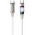 Кабель USAMS US-SJ750 Type-C to Type-C (100W, 1.2m) - Titanium