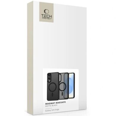 Защитный чехол Tech-Protect Magmat MagSafe для Samsung Galaxy S25 Edge (S937) - Matte Black