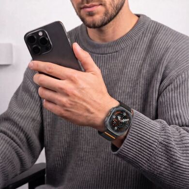 Ремінець Tech-Protect Nylon Clasp для Samsung Galaxy Watch Ultra 2 / Ultra / Ultra (2025) 5906302325818 - Navy