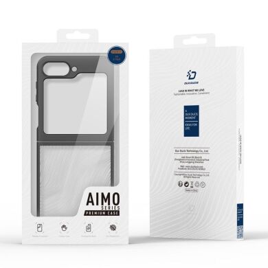 Защитный чехол DUX DUCIS Aimo Series (FF) для Samsung Galaxy Flip 6 - Black